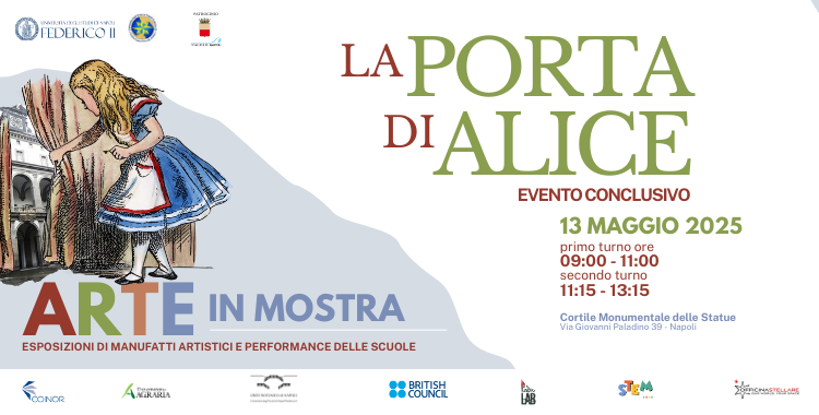banner evento conclusivo LA PORTA DI ALICE
