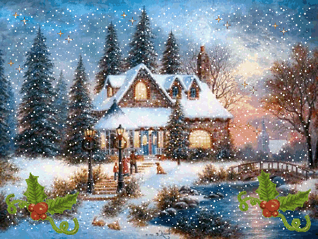casa nella neve