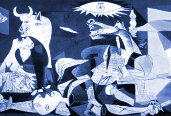 "Guernica", P. Picasso, 1937