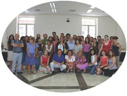fotografia di gruppo dell'Erasmus meeting