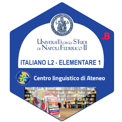 Badge Italiano L2 - Elementare 1