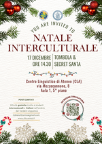 locandina ''NATALE INTERCULTURALE''