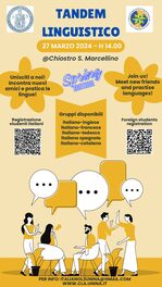 Locandina Tandem Linguistico
