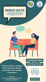 Locandina Speed Date Linguistico