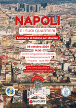 locandina con immagine di Napoli 